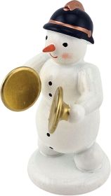 Schneemann mit Becken Schneemann mit Becken