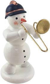 Schneemann mit Posaune Schneemann mit Posaune