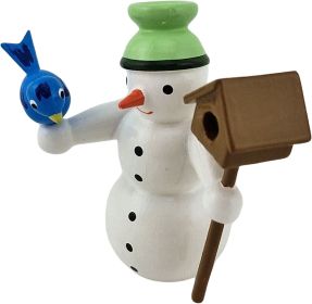Schneemann - mit Vogelhaus Schneemann - mit Vogelhaus