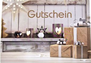 Gutschein Weihnachtsgeschenke - 60,00 EUR