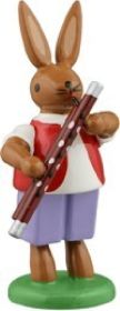 Hasenmusikant mit Fagott