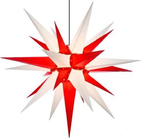 Herrnhuter Stern A13 für Außen, weiß/rot - 130 cm Herrnhuter Stern A13 für Außen, weiß/rot - 130 cm