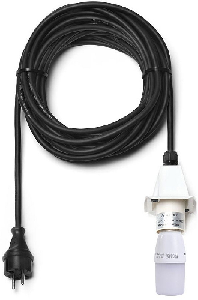 Kabel für A4/A7 - 10m Deckel weiß LED