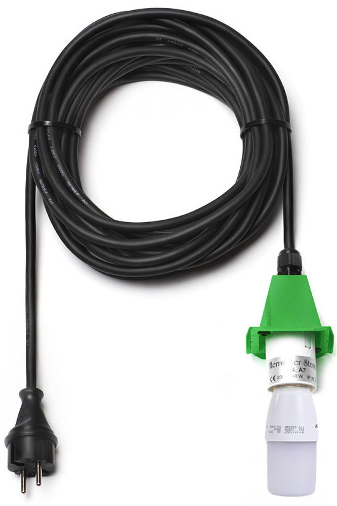 Kabel für A4/A7 - 10m Deckel grün LED