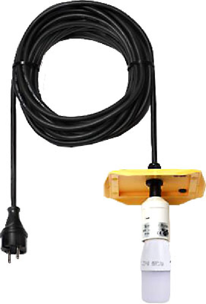 Kabel A13 (10 m) Deckel Gelb - LED
