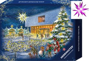 Herrnhuter Adventskalender 2021 - Kleiner Herrnhuter Stern A1e Herrnhuter Adventskalender 2021 - Kleiner Herrnhuter Stern A1e