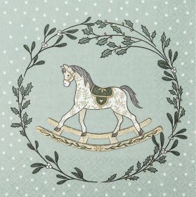 Servietten Rocking Horse