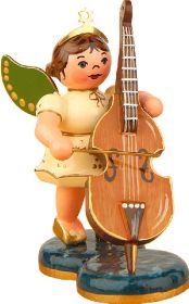 Engel mit Kontrabass