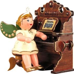 Engel mit Harmonium
