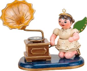 Engel mit Grammophon