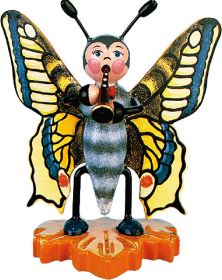 Käfer - Schmetterling Schwalbenschwanz - Flöte