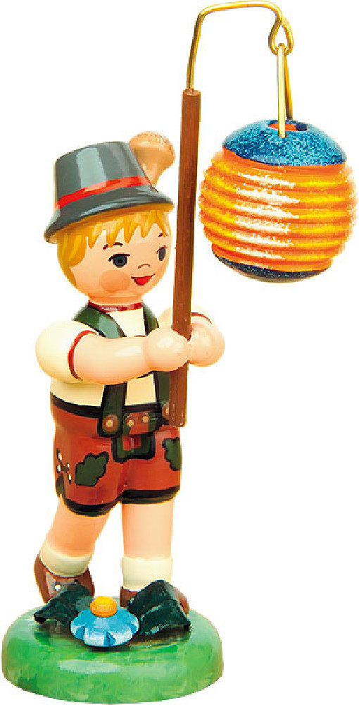 Lampionkinder - Junge mit Kugellampion