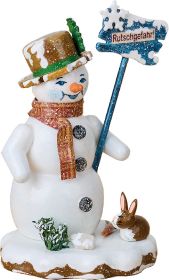 Winterkinder - Schneemann, Rutschgefahr Winterkinder - Schneemann, Rutschgefahr