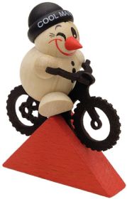 Holzfigur Cool Man - Auf und Ab