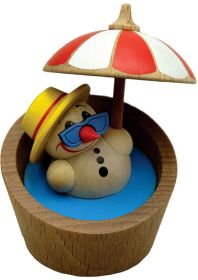 Holzfigur Cool Man Pool
