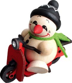 Holzfigur Cool Man - Vespa