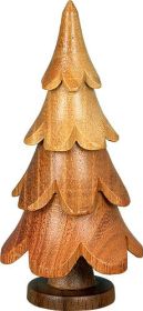 Bäumchen / natur, hell - 9 cm