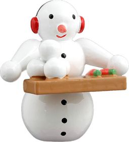 Schneemann - mit Brett Schneemann - mit Brett
