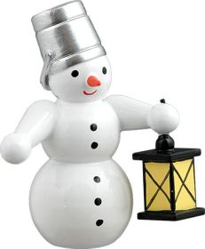 Schneemann - mit Lampe