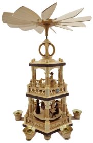 Pyramide Heilige Geschichte 2-stöckig natur Pyramide Heilige Geschichte 2-stöckig natur