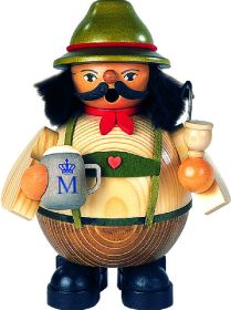 Räuchermann Bayer auf dem Oktoberfest, klein Räuchermann Bayer auf dem Oktoberfest, klein