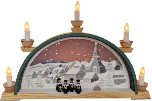 Kolbe Schwibbogen mit Kurrendesänger Kolbe Schwibbogen mit Kurrendesänger