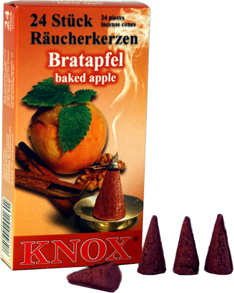 KNOX Räucherkerzen - Bratapfel