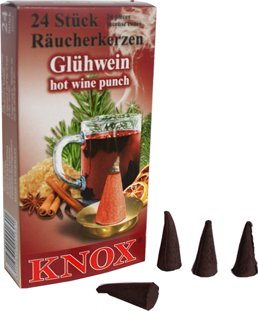 KNOX Räucherkerzen - Glühwein