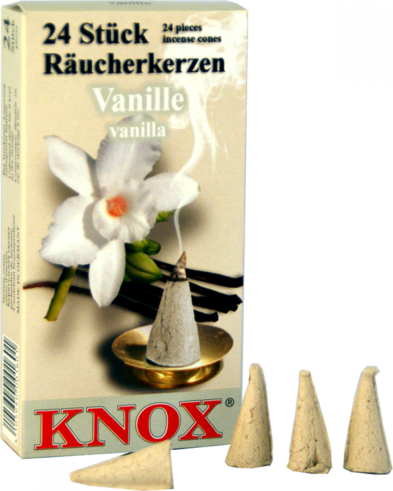 KNOX Räucherkerzen - Vanille