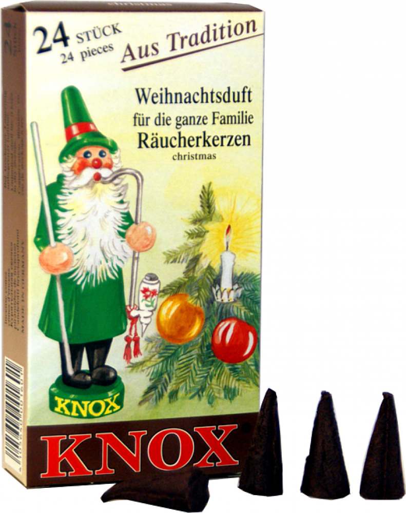 KNOX Räucherkerzen - Weihnachtsduft
