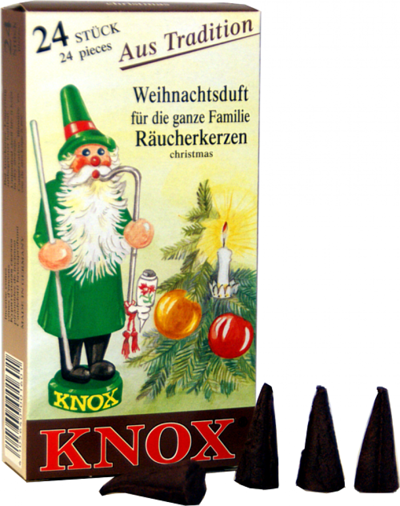 KNOX Räucherkerzchen - Weihnachtsduft KNOX Räucherkerzchen - Weihnachtsduft
