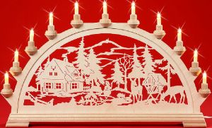 Schwibbogen Forsthaus Schwibbogen Forsthaus