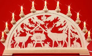Schwibbogen Wildfütterung Schwibbogen Wildfütterung