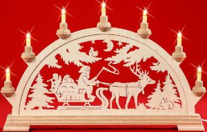 elektr. Schwibbogen Nikolaus elektr. Schwibbogen Nikolaus