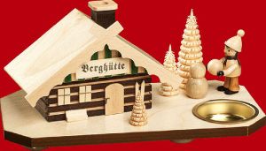 Räucherhaus Berghütte - Schneemann-Bauer
