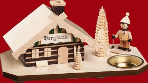 Räucherhaus Berghütte - Skifahrer