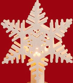 Aufsteckstern Kristall 2