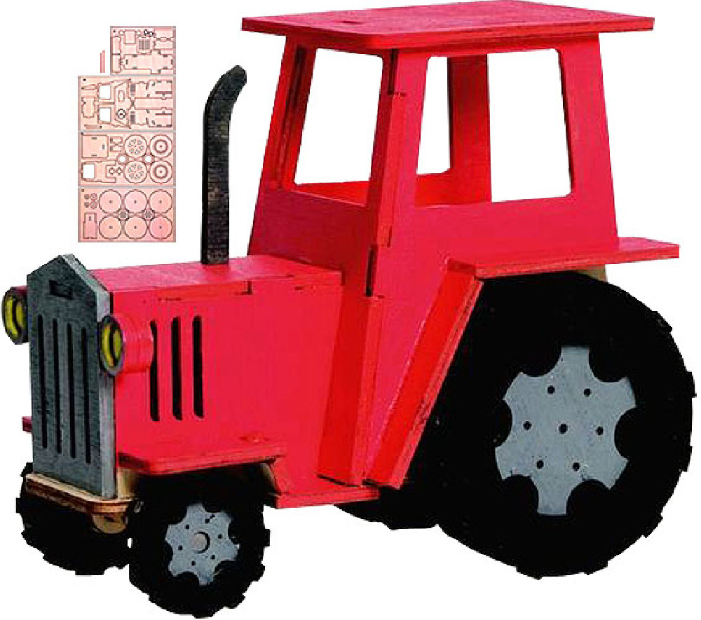Bastelset Traktor