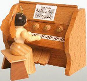 Konzertengel an Harmonium, natur, klein