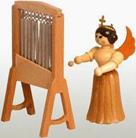Konzertengel am Glockenspiel, natur, klein