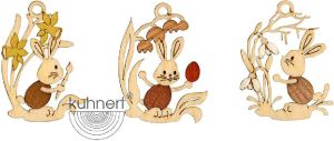 Baumschmuck Stupsi mit Blumen Baumschmuck Stupsi mit Blumen