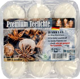 Duft-Pyramidenteelicht Zimt Duft-Pyramidenteelicht Zimt