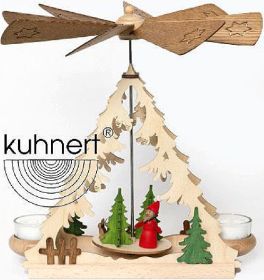 Teelichtpyramide Weihnachtsmann Teelichtpyramide Weihnachtsmann