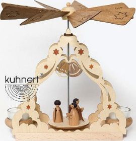 Teelichtpyramide Engel Teelichtpyramide Engel