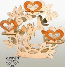 Blütenkranz Vogelpärchen