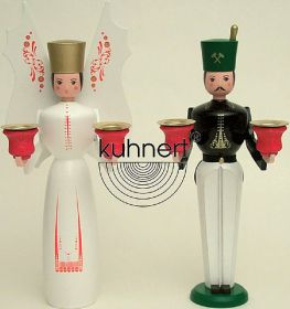Engel und Bergmann, farbig