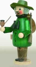 Räuchermann Jäger farbig