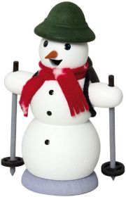 Räuchermann Schneemann Schneewanderer Räuchermann Schneemann Schneewanderer