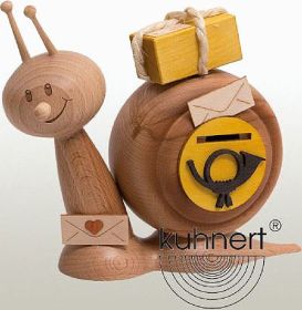 Räucherfigur Postschnecke Räucherfigur Postschnecke