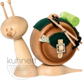 Räucherfigur Wanderschnecke Räucherfigur Wanderschnecke